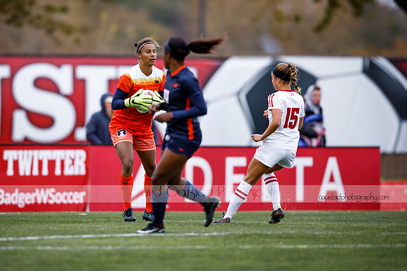 Wisconsin Women's Soccer Team vs. Illinois