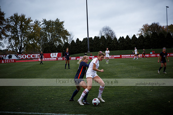 Wisconsin Women's Soccer Team vs. Illinois