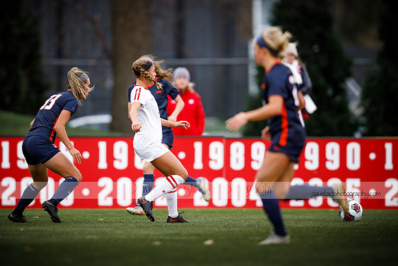 Wisconsin Women's Soccer Team vs. Illinois