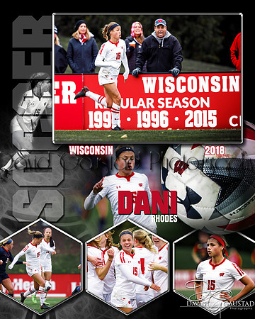 Dani Rhodes Wisconsin Soccer 2018