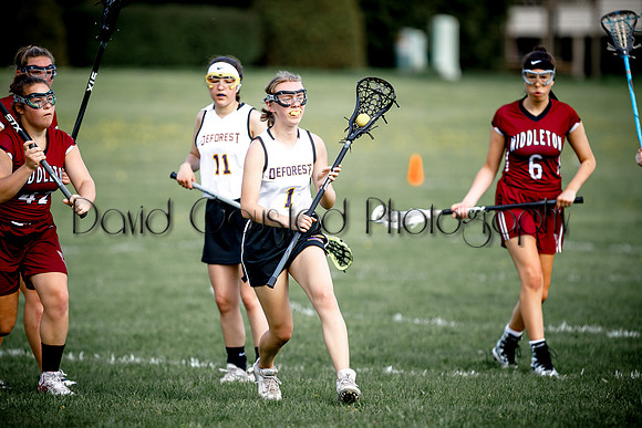 DeForest Girl's Varsity Lacrosse vs. Middleton Girl's Varsity Lacrosse