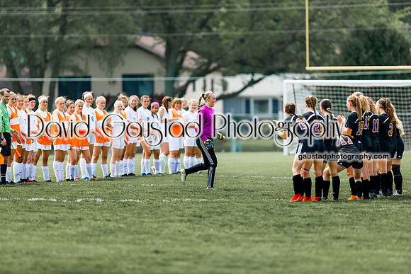 DeForest Norskies Girl's Varsity Soccer vs. Burlington Demons