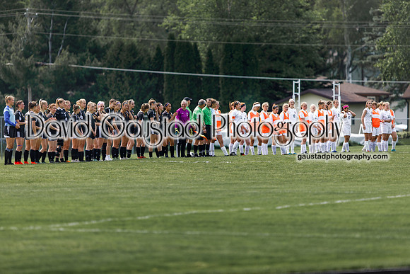 DeForest Norskies Girl's Varsity Soccer vs. Burlington Demons