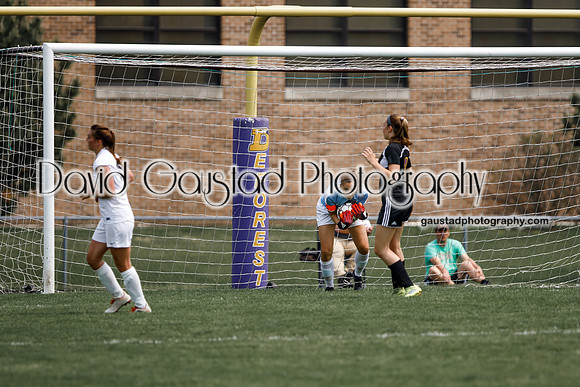 DeForest Norskies Girl's Varsity Soccer vs. Burlington Demons