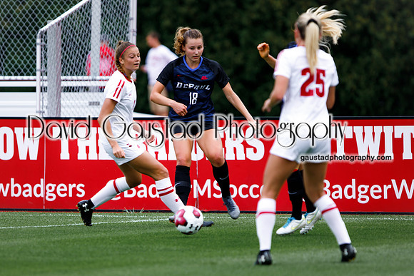 Wisconsin Badgers Women's Soccer vs DePaul