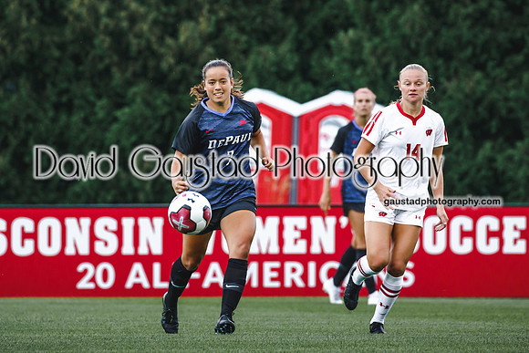 Wisconsin Badgers Women's Soccer vs DePaul