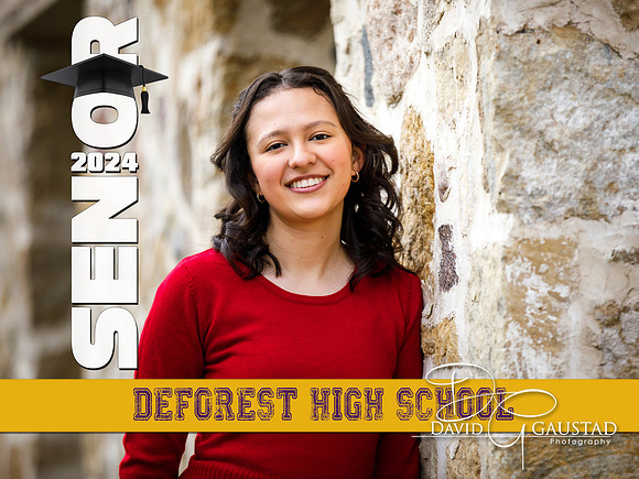 #6 Senior Frame Lawn Sign Photo Sign - $30