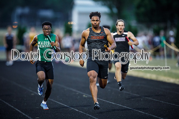 Jackson Acker Track WIAA Division 1 Sectional