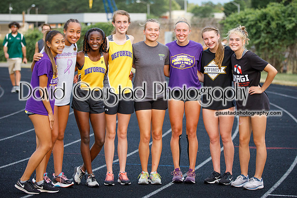 DeForest Ladies Track WIAA Division 1 Sectional
