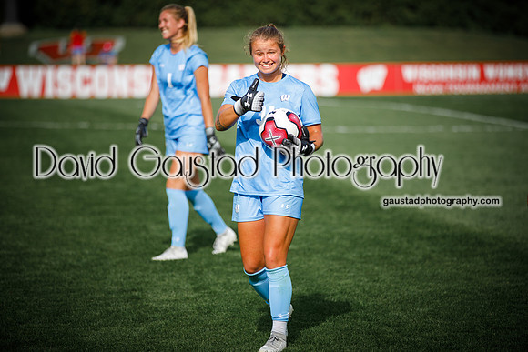 Erin McKinney Wisconsin Badgers Women's Soccer vs. Marquette