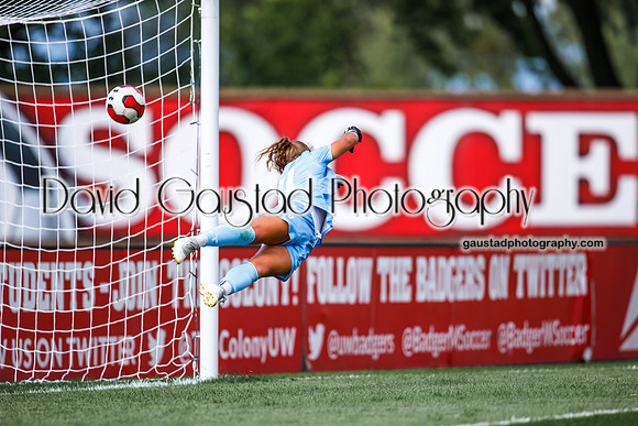 Erin McKinney Wisconsin Badgers Women's Soccer vs. Marquette