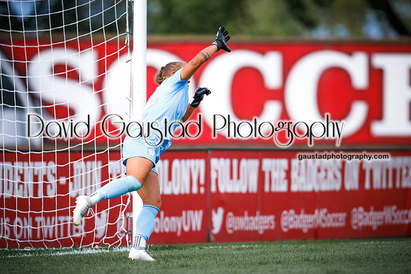 Erin McKinney Wisconsin Badgers Women's Soccer vs. Marquette