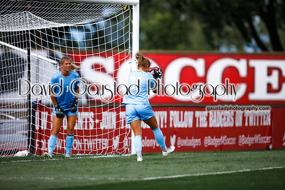 Erin McKinney Wisconsin Badgers Women's Soccer vs. Marquette