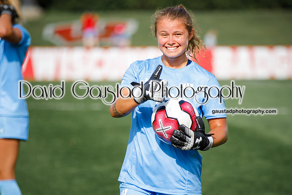 Erin McKinney Wisconsin Badgers Women's Soccer vs. Marquette