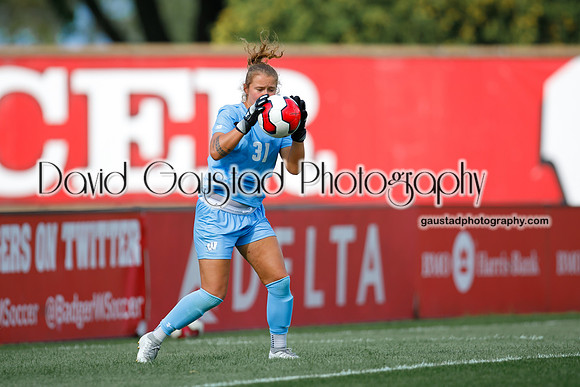 Erin McKinney Wisconsin Badgers Women's Soccer vs. Marquette