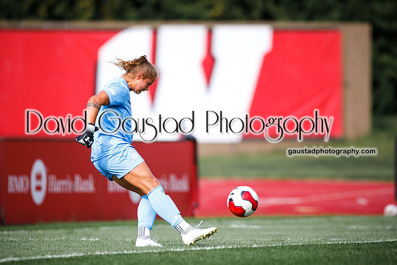 Erin McKinney Wisconsin Badgers Women's Soccer vs. Marquette