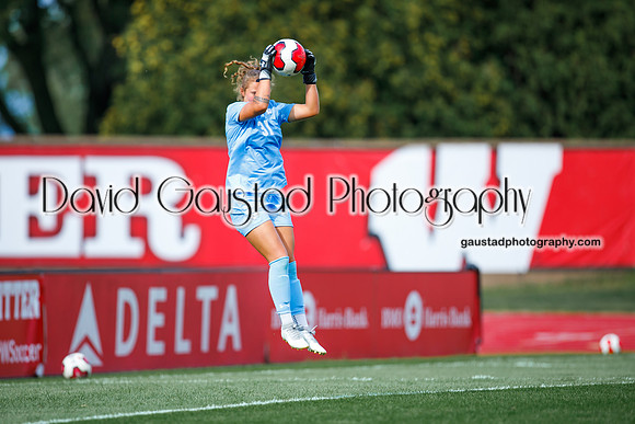 Erin McKinney Wisconsin Badgers Women's Soccer vs. Marquette