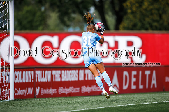 Erin McKinney Wisconsin Badgers Women's Soccer vs. Marquette