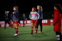 Wisconsin Badgers Women's soccer team vs. Michigan on October 3rd 2019 at the McClimon Soccer Complex in Madison.