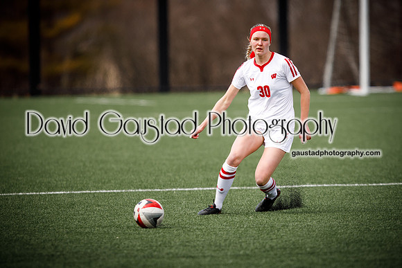 University of Wisconsin Madison Women's Soccer team vs. The University of Milwaukee Women's Soccer team