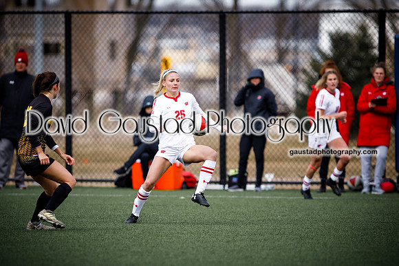 University of Wisconsin Madison Women's Soccer team vs. The University of Milwaukee Women's Soccer team