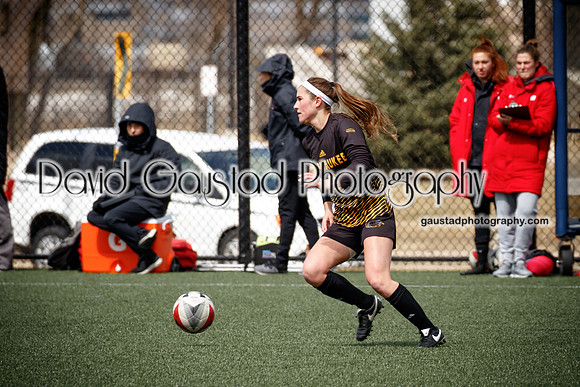 University of Wisconsin Madison Women's Soccer team vs. The University of Milwaukee Women's Soccer team