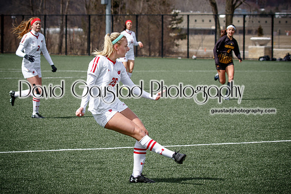 University of Wisconsin Madison Women's Soccer team vs. The University of Milwaukee Women's Soccer team