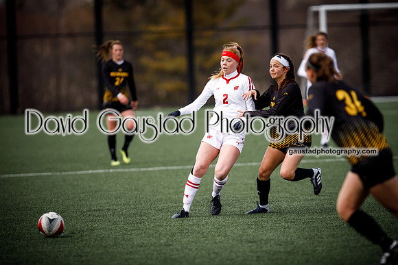 University of Wisconsin Madison Women's Soccer team vs. The University of Milwaukee Women's Soccer team