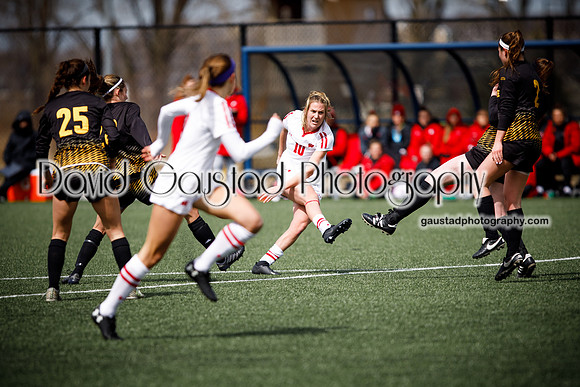 University of Wisconsin Madison Women's Soccer team vs. The University of Milwaukee Women's Soccer team