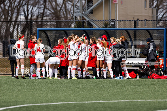 University of Wisconsin Madison Women's Soccer team vs. The University of Milwaukee Women's Soccer team