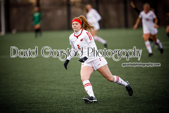 University of Wisconsin Madison Women's Soccer team vs. The University of Milwaukee Women's Soccer team