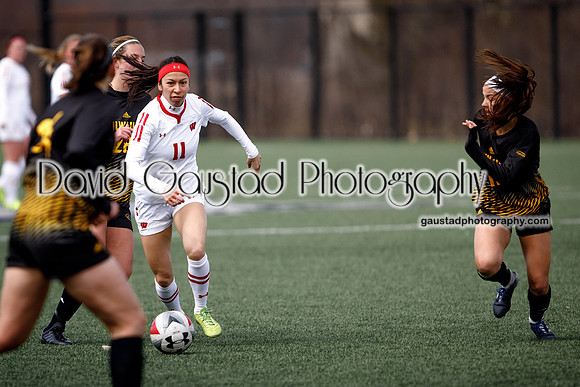 University of Wisconsin Madison Women's Soccer team vs. The University of Milwaukee Women's Soccer team