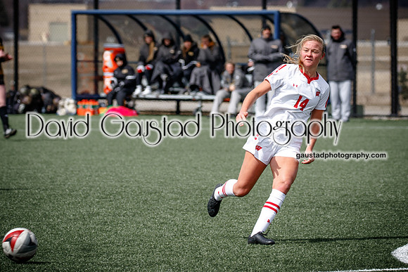 University of Wisconsin Madison Women's Soccer team vs. The University of Milwaukee Women's Soccer team