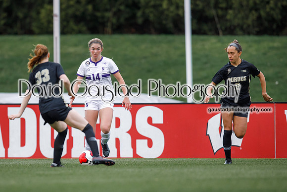 Northwestern Women's Soccer vs Purdue