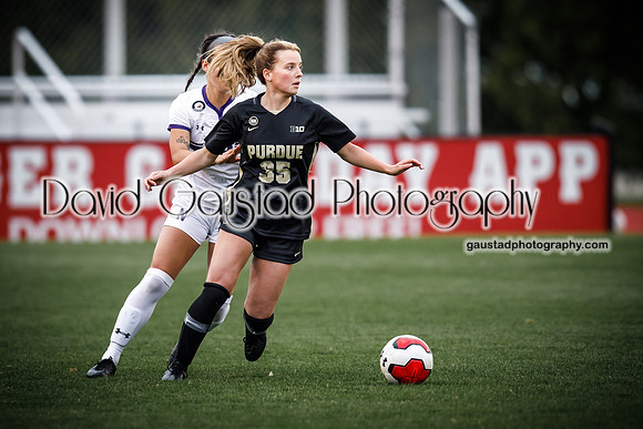 Northwestern Women's Soccer vs Purdue