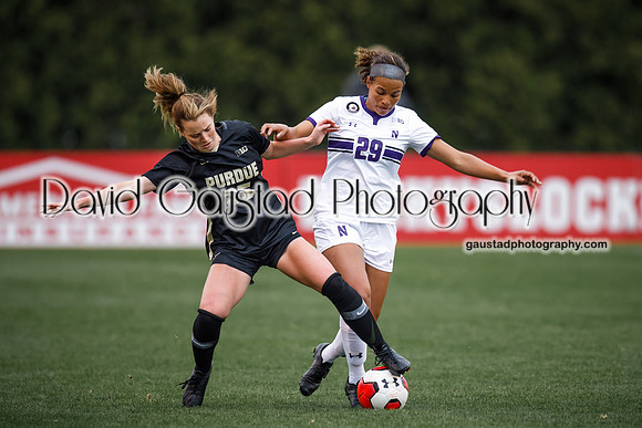 Northwestern Women's Soccer vs Purdue