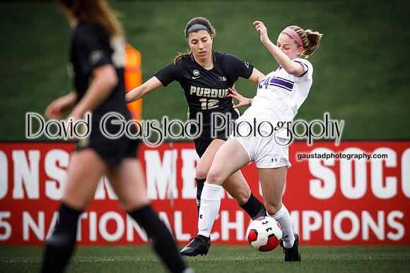 Northwestern Women's Soccer vs Purdue