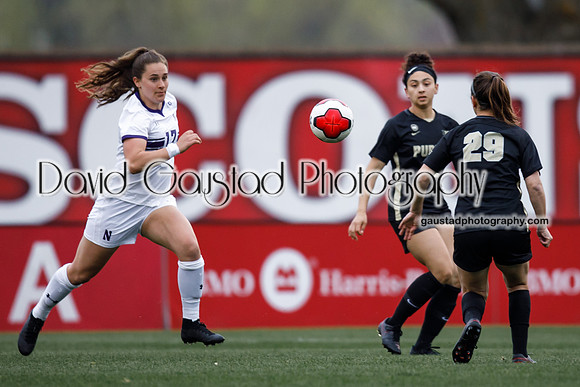 Northwestern Women's Soccer vs Purdue