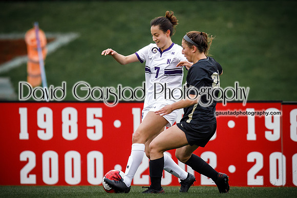 Northwestern Women's Soccer vs Purdue