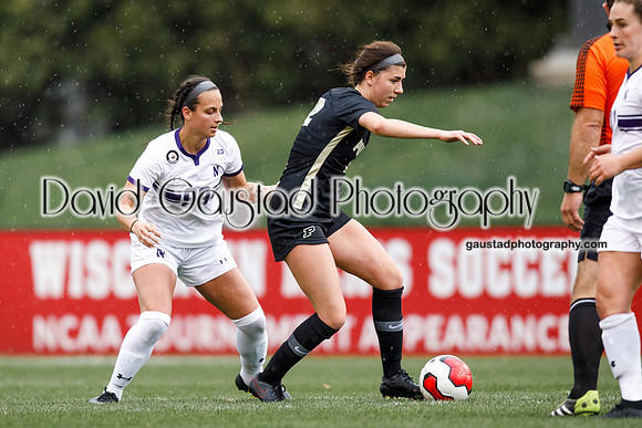 Northwestern Women's Soccer vs Purdue