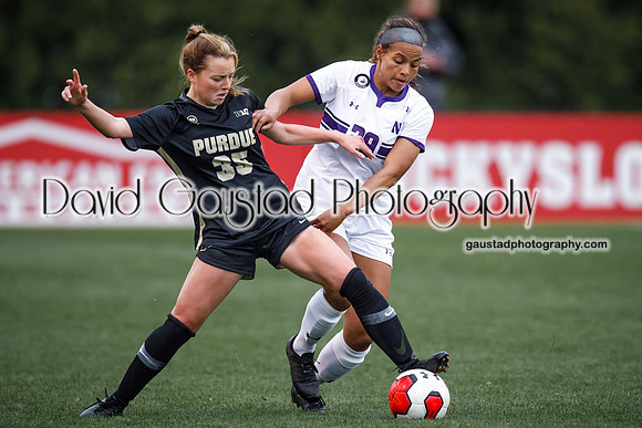 Northwestern Women's Soccer vs Purdue