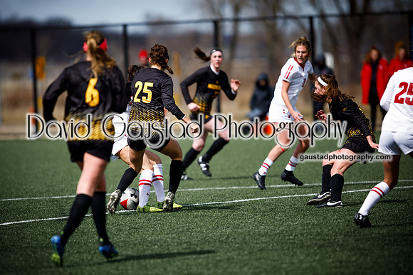 University of Wisconsin Madison Women's Soccer team vs. The University of Milwaukee Women's Soccer team