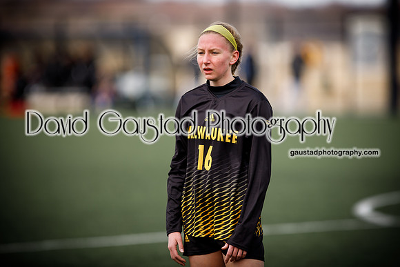 University of Wisconsin Madison Women's Soccer team vs. The University of Milwaukee Women's Soccer team
