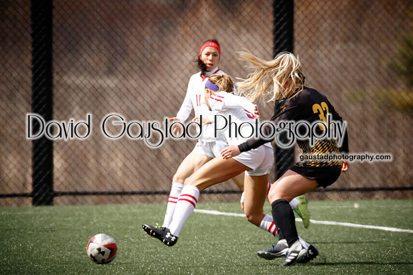 University of Wisconsin Madison Women's Soccer team vs. The University of Milwaukee Women's Soccer team