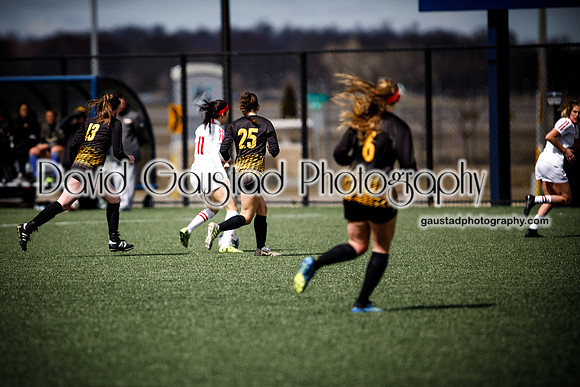 University of Wisconsin Madison Women's Soccer team vs. The University of Milwaukee Women's Soccer team