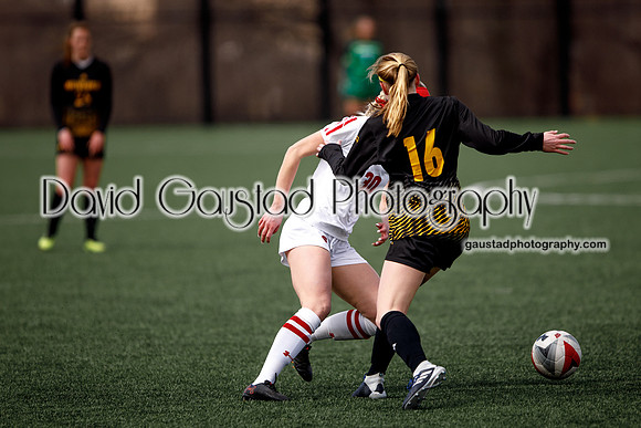 University of Wisconsin Madison Women's Soccer team vs. The University of Milwaukee Women's Soccer team