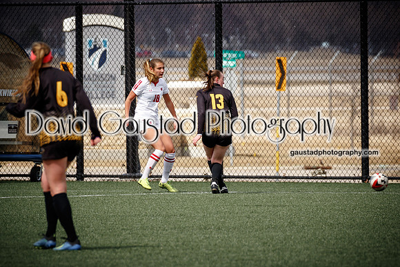University of Wisconsin Madison Women's Soccer team vs. The University of Milwaukee Women's Soccer team