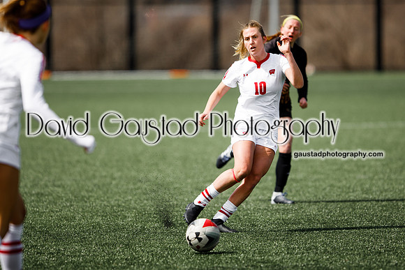 University of Wisconsin Madison Women's Soccer team vs. The University of Milwaukee Women's Soccer team