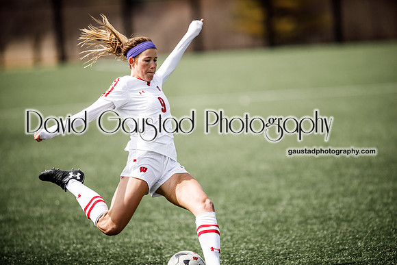 University of Wisconsin Madison Women's Soccer team vs. The University of Milwaukee Women's Soccer team
