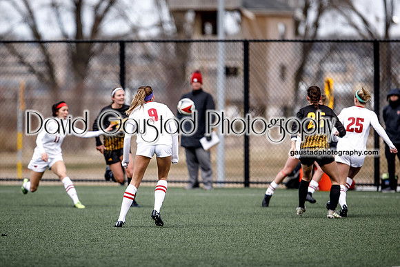 University of Wisconsin Madison Women's Soccer team vs. The University of Milwaukee Women's Soccer team
